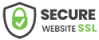 Ícone com Cadeado Verde com texto "Secure Website SSL"